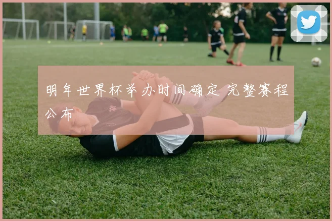 明年世界杯举办时间确定 完整赛程公布